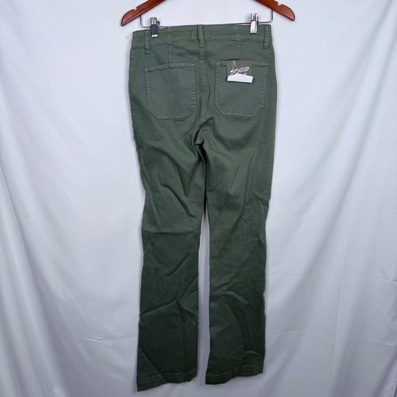 Studio Blue Utility Pants Women 32 Juniper Green NWT - Picture 5 of 9